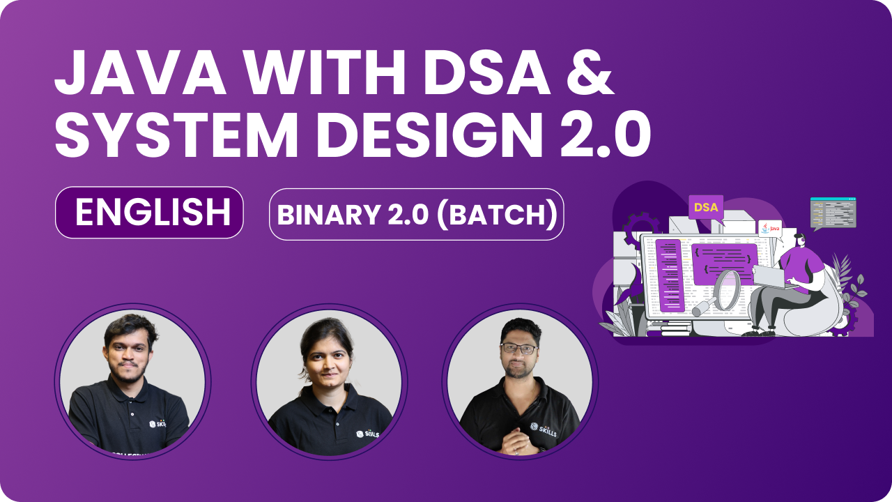 Java with DSA 2.0
